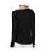 Pull noir femme only geena - m-2