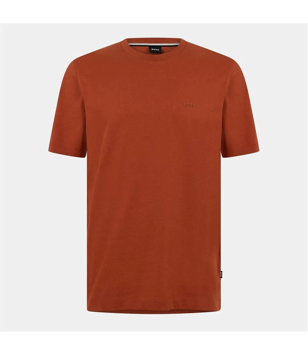 Mens Thompson 01 T-shirt Dark Orange Boss-1