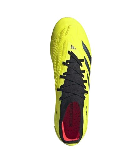 Chaussures De Foot Pour Terrain Ferme Predator Pro Homme Jaune Noir Rouge Adidas