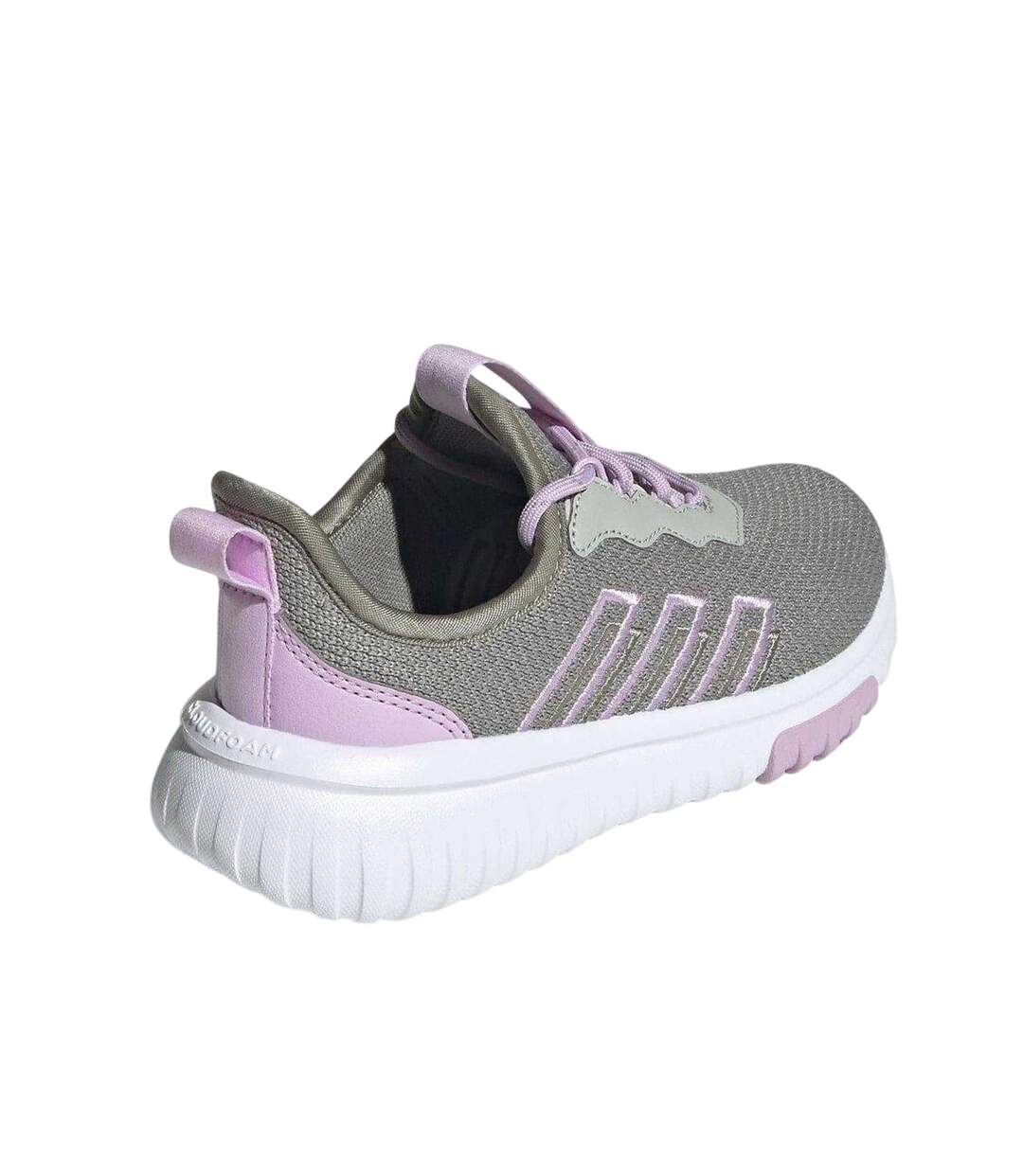 Childrens/kids Kaptir 4.0 Trainers Grey Lilac Adidas-2