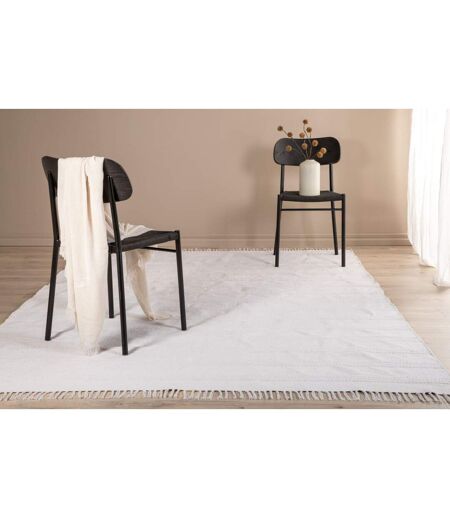 Tapis Déco Nico 160x230cm Blanc Cassé