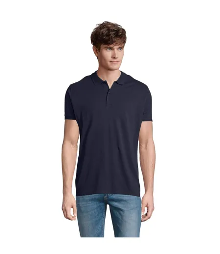 Polo Planet Homme Bleu Marine Français SOLS
