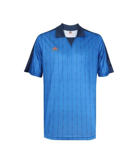 Polo bleu homme umbro linear prt - l