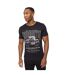 Mens dogz t-shirt black Crosshatch-1
