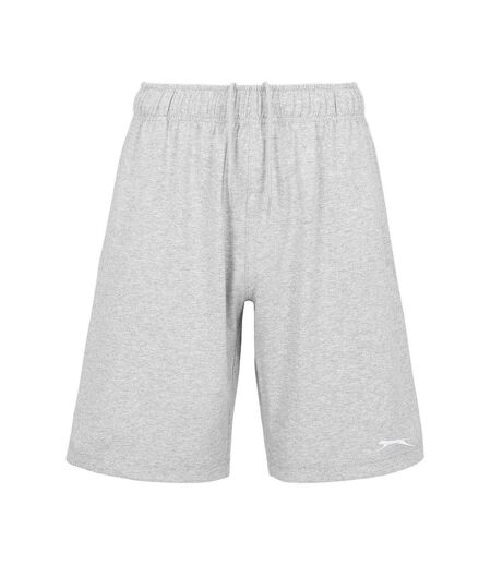 Short En Jersey Décontracté Homme Gris Chiné Slazenger