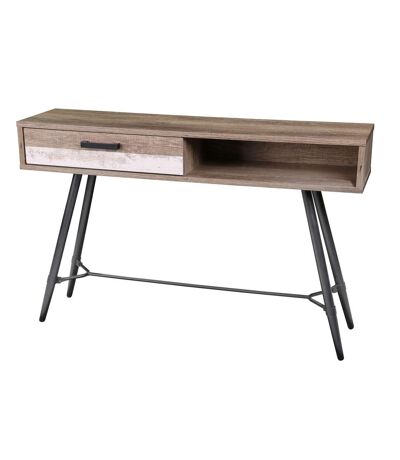 Console Brooklyn - 120 x H. 77 cm - Marron