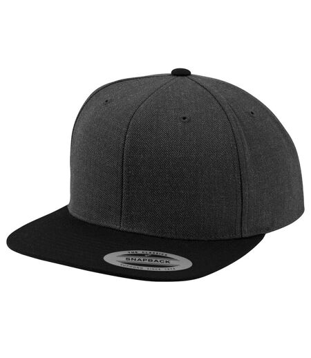 Casquette Ajustable Classic Charbon Noir Yupoong