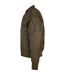 Blouson D'aviateur Homme Olive Foncée Build Your Brand-4