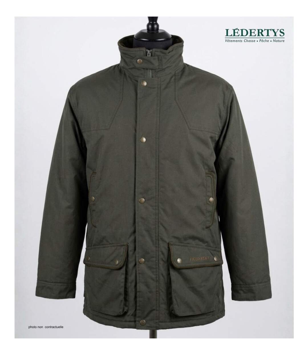 LEDERTYS LY0010 — Veste de chasse imperméable et respirante : la protection totale tout-terrain-3