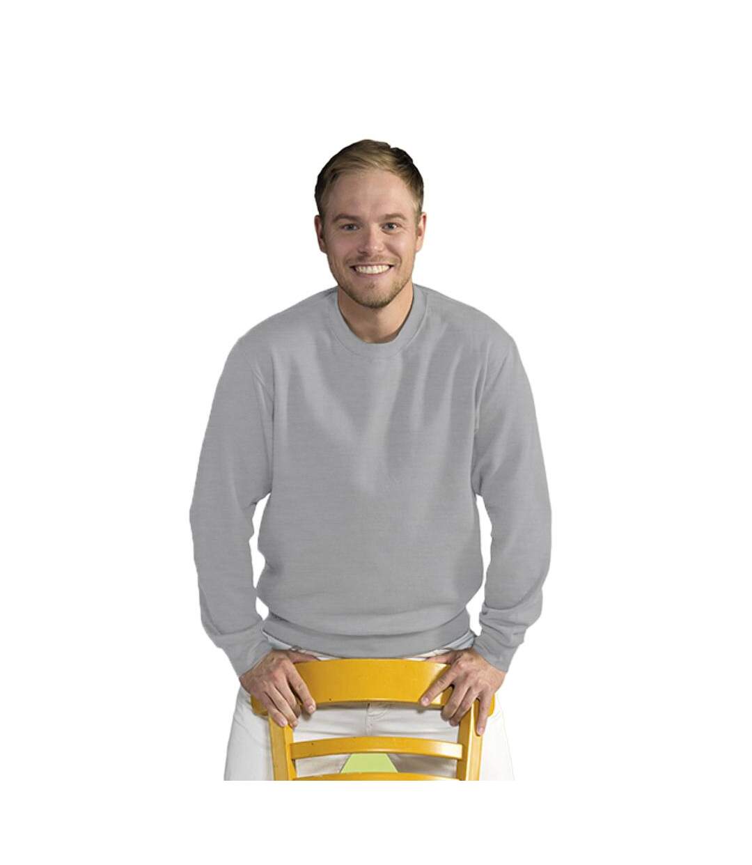 Sweatshirt Homme Gris Clair SG-1