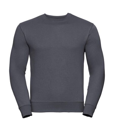 Sweat-shirt Authentique Pour Hommes Coupe Plus Fine Gris Foncé Russell