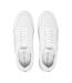 Mens Basket Stripe Leather Lace Up Trainers White Tommy Hilfiger-4