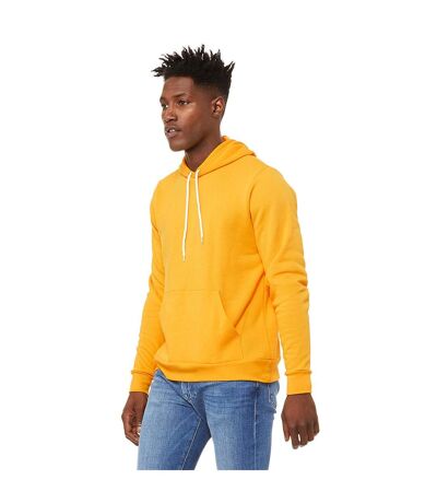 Sweatshirt Polaire À Capuche Unisexe Doré Bella + Canvas