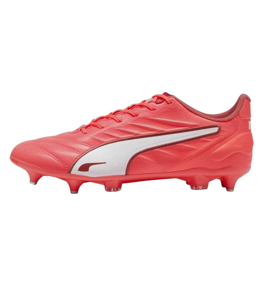 Mens King Pro Soft Ground Football Boots Glowing Red Puma-3