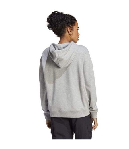 Sweat À Capuche Essentials Femme Argenté Gris Adidas