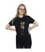 Disney Womens/Ladies Toy Story 4 Woody And Forky Cotton Boyfriend T-Shirt (Noir) - UTBI49227-2