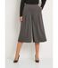 Jupe-culotte taille semi-élastiquée maille milano-1