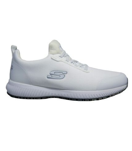 Skechers Mens Squad SR Myton Occupational Shoes (White) - UTFS8063