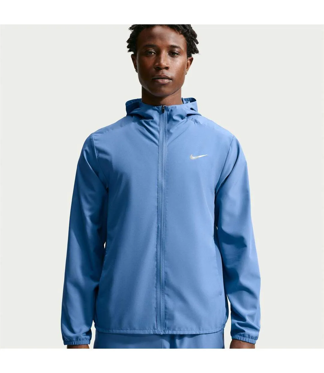 Veste À Capuche Motif/style Swoosh Form Homme Bleu Indigo Nike-1