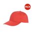 Lot de 2  casquettes houston adulte rouge Result-1