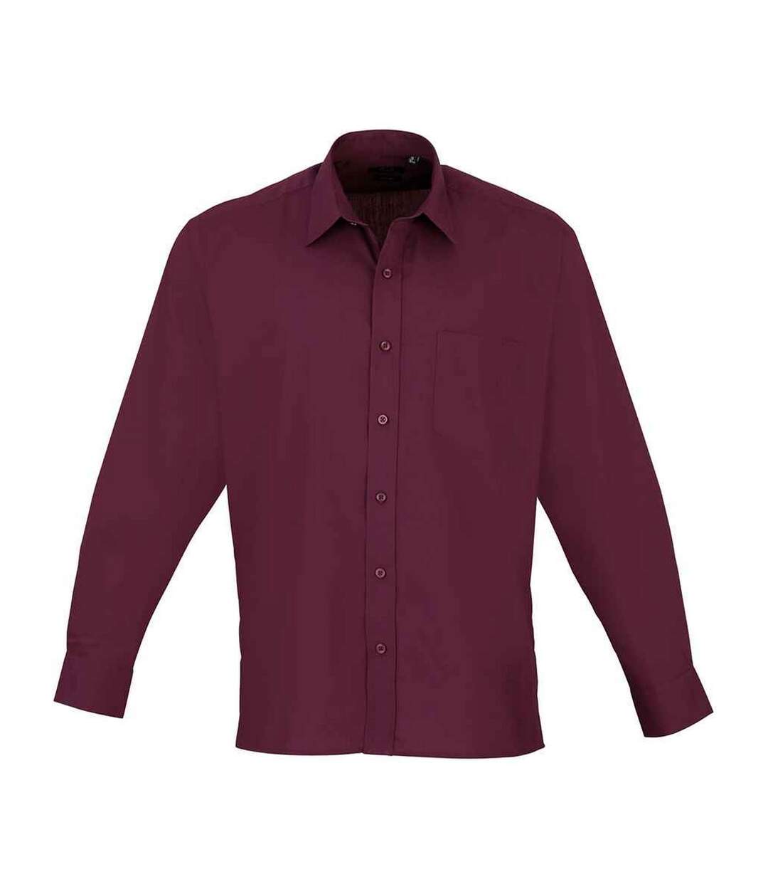 Chemise homme bordeaux Premier