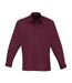 Chemise homme aubergine Premier