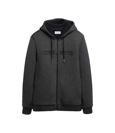 Veste zippée grise homme teddy smith giclass - l