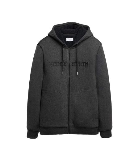 Veste zippée grise homme teddy smith giclass - l