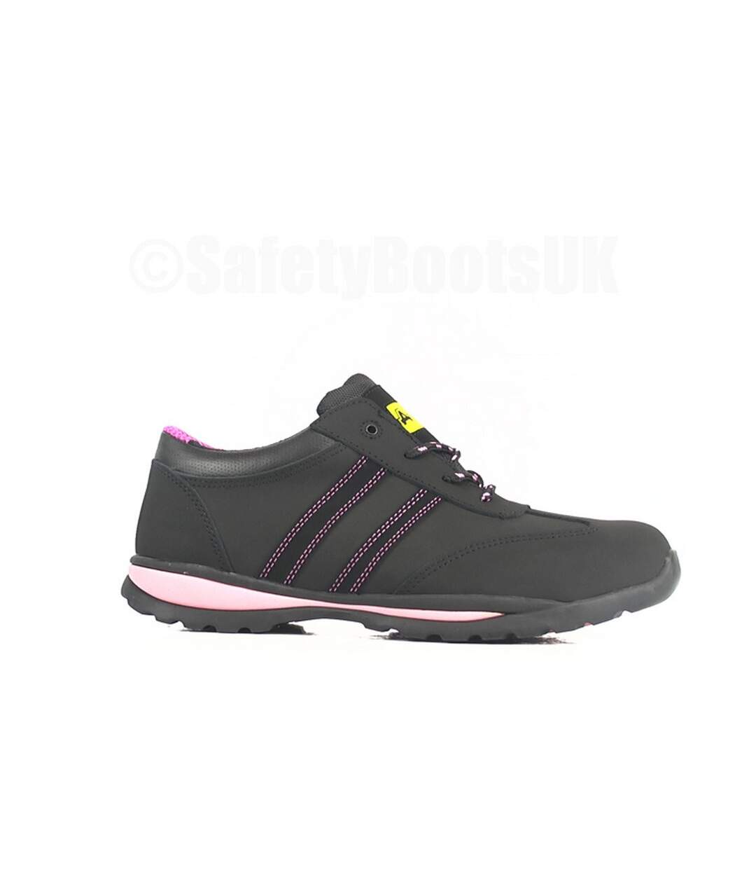 Steel fs47 s1-p trainer / womens shoes / safety shoes black Amblers