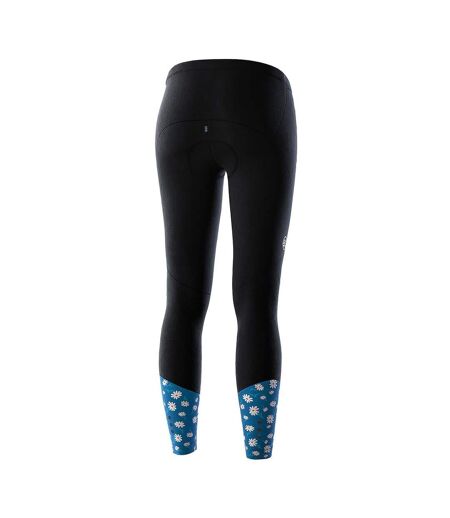 Collant Femme Noir Bleu Bicycle Line