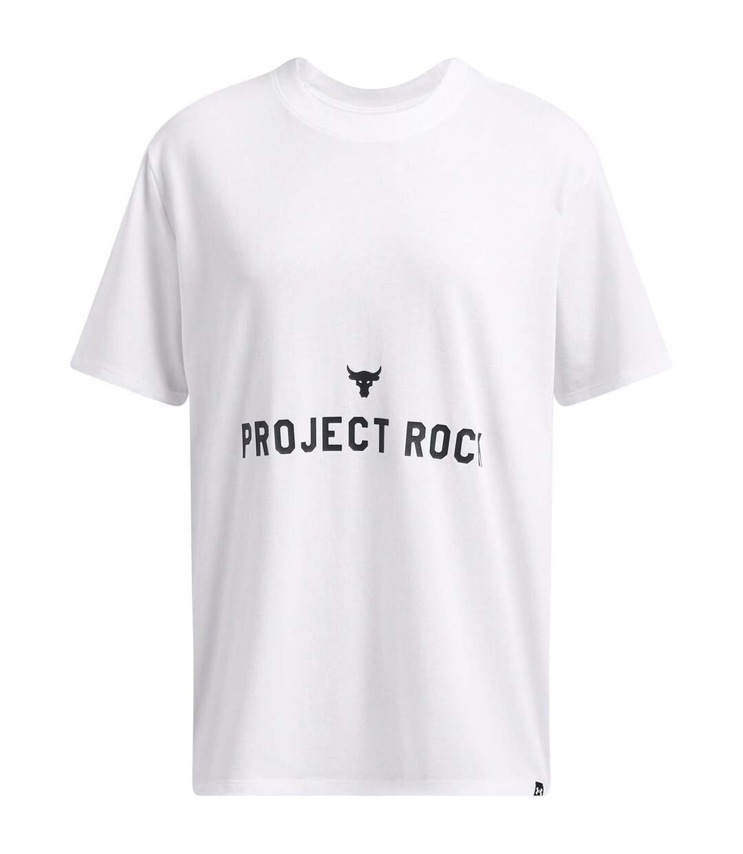 T-shirt Project Rock Femme Blanc Under Armour-1