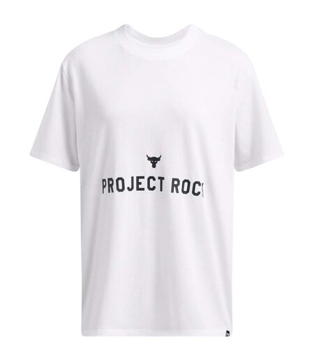 T-shirt Project Rock Femme Blanc Under Armour