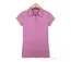 Polo MAYFLOWER DUSTY4 mauve à fronces : l'élégance féminine en pur coton-2