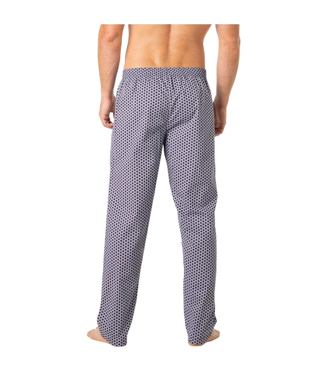 Pyjama long ouvert homme Popeline Eminence-4