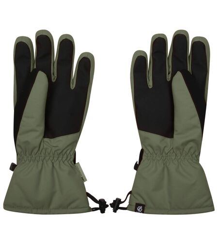 Mens worthy ski gloves olivine green Dare 2B