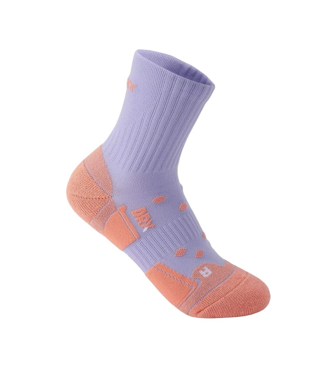 Pack Of 2  Womens/ladies Running Socks  Purple Karrimor-2