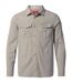 Craghoppers Mens NosiLife Adventure II Long Sleeved Shirt (Parchment)