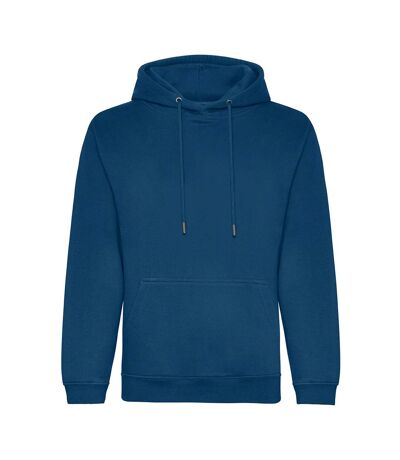 Mens Organic Hoodie Ink Blue Awdis