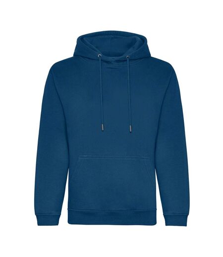 Mens Organic Hoodie Ink Blue Awdis