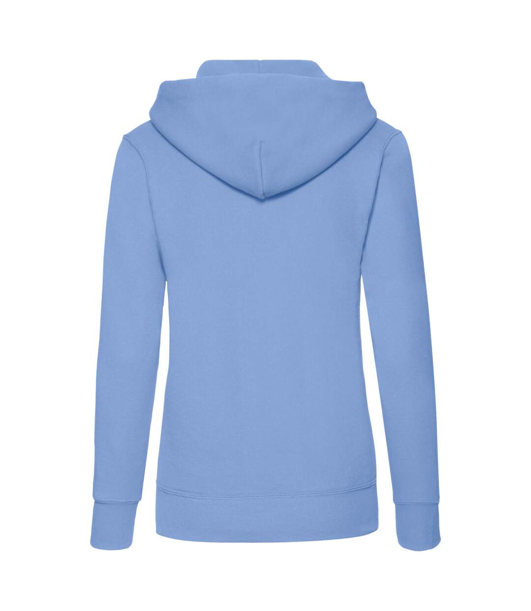 Sweat À Capuche Classic Femme Bleu Ciel Fruit Of The Loom-2