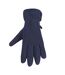 Gants Polaires Thermiques Anti-boulochage Adulte Unisexe Bleu Marine Result-1