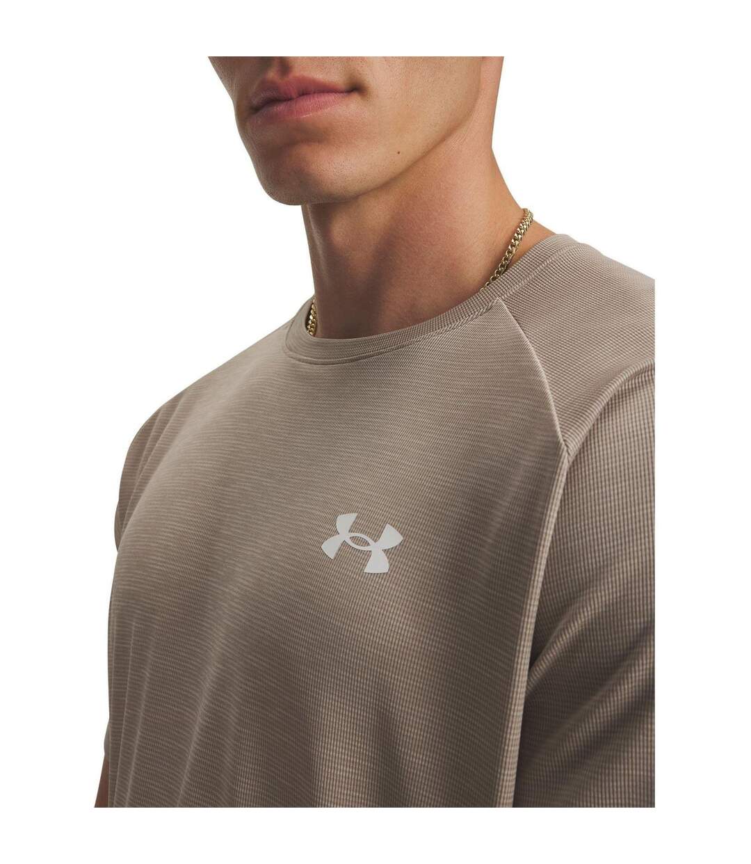T-shirt 2.0 Homme Marron Noir Under Armour-3