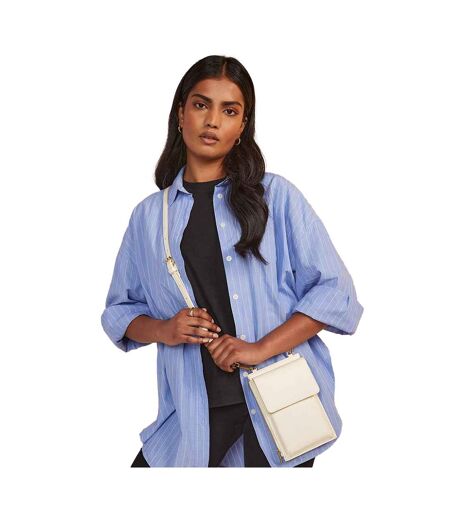 Boutique phone carry case one size oyster Bagbase
