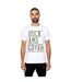 T-shirt carrillo homme blanc Duck and Cover Duck and Cover