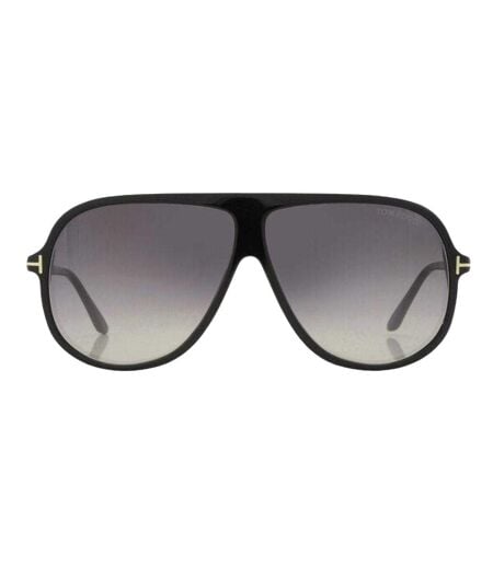 Lunettes De Soleil Motif Fumé Dégradé Spencer Homme Taille Unique Noir Brillant Tom Ford
