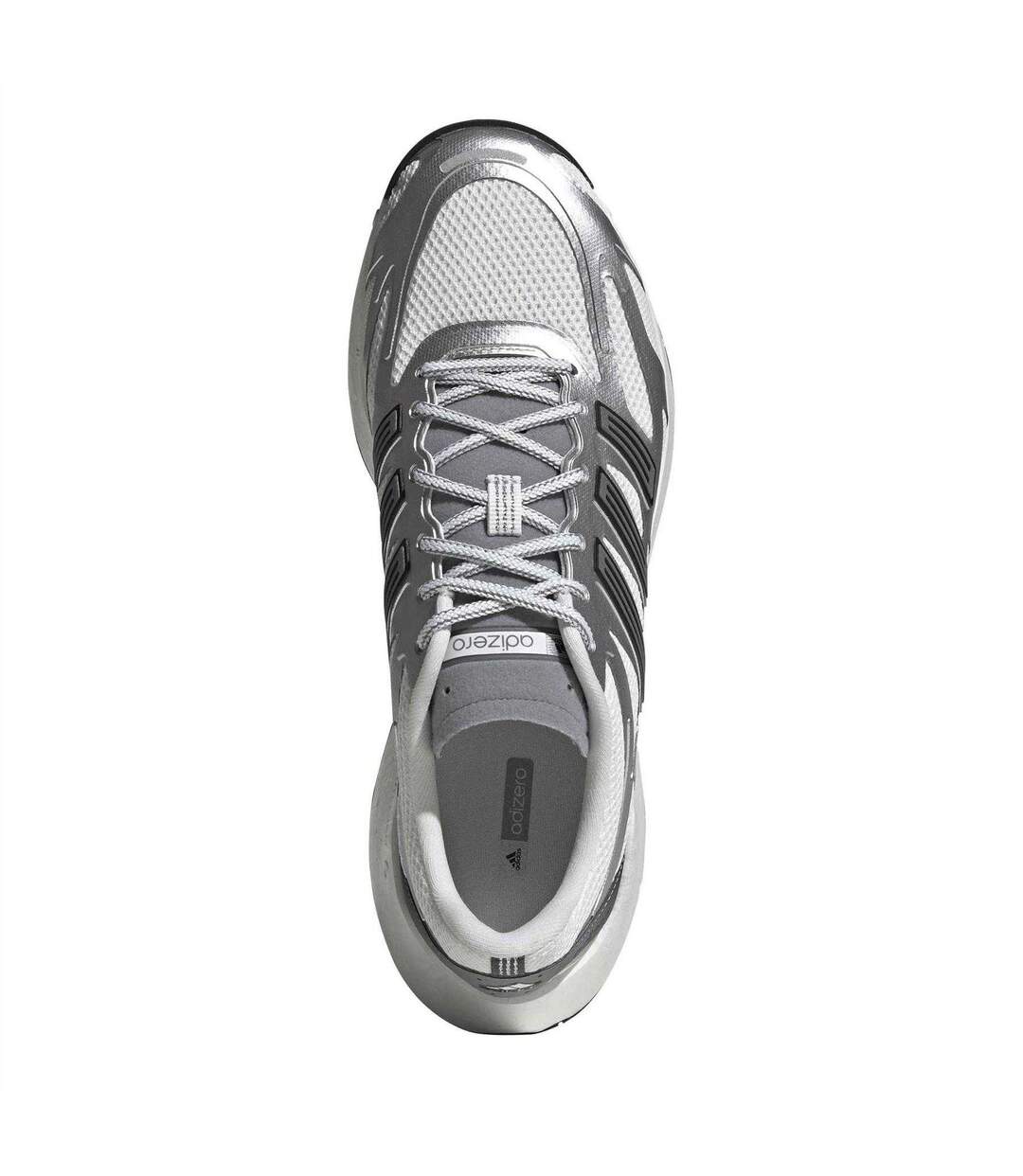 Womens/ladies Adizero Aruku Walking Shoes Silver White Adidas-4