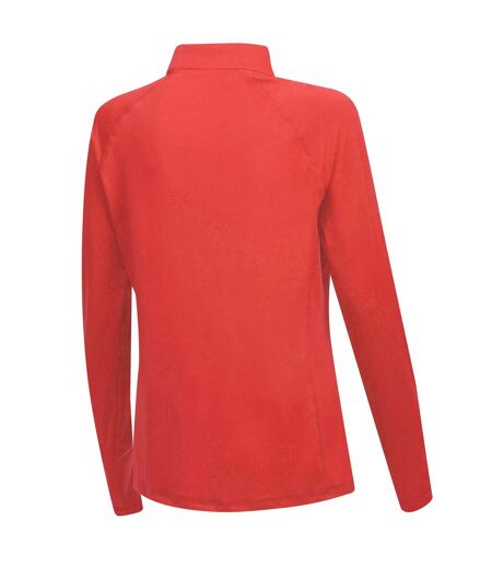 Womens/ladies Prime Long-sleeved Top Bittersweet Red Weatherbeeta