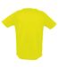 SOLS Mens Sporty Short Sleeve Performance T-Shirt (Neon Yellow)