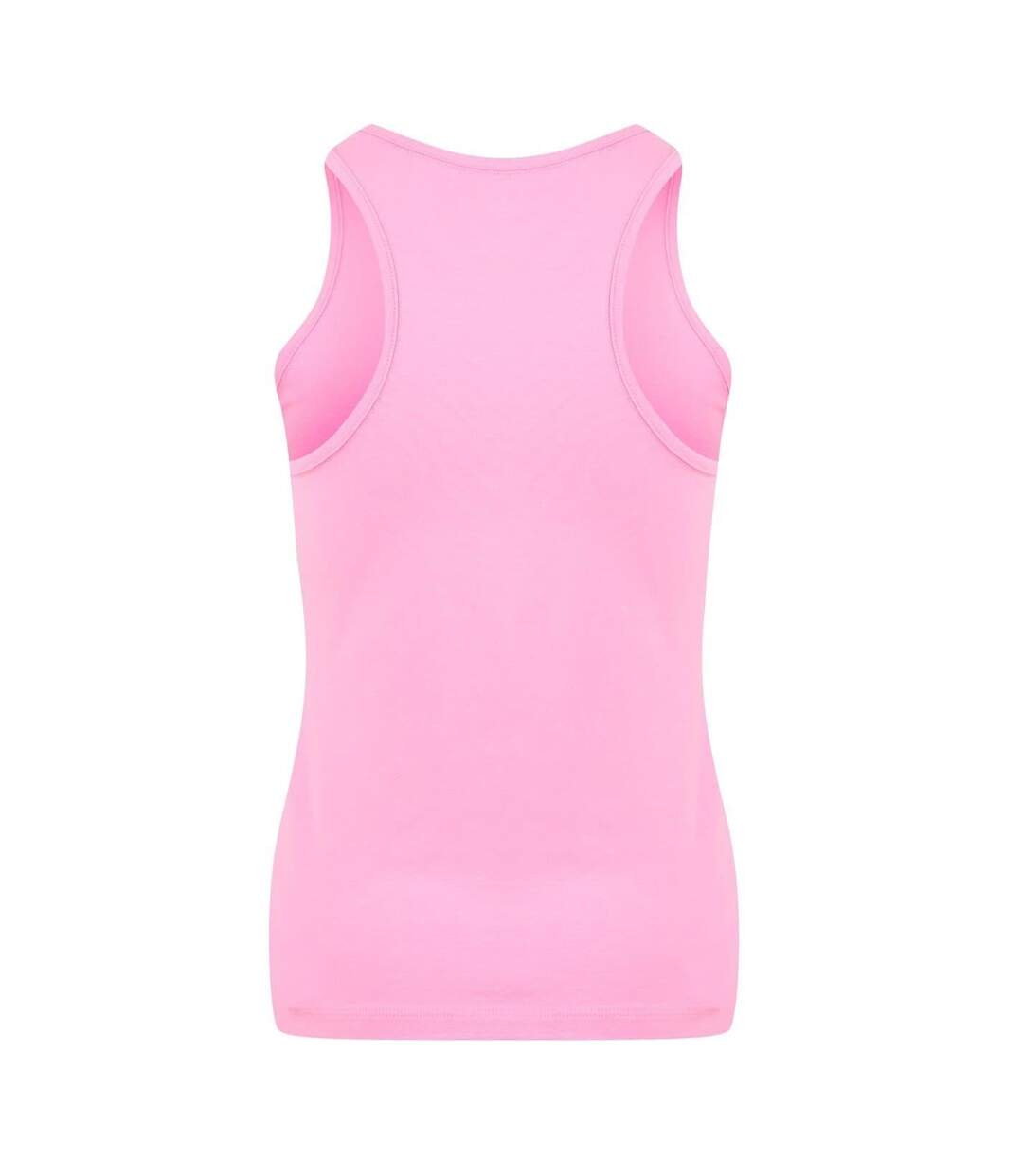 Womens/ladies Crew Neck Sleeveless Tank Top Pink Lilac Puma-2