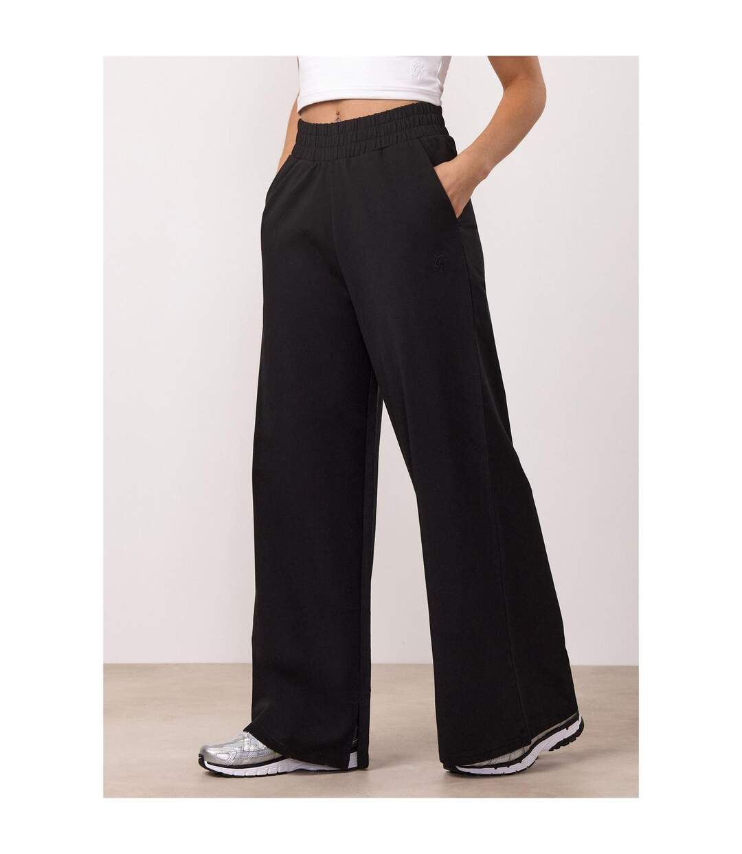 Pantalon De Jogging Femme Noir Gym King-3